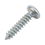 Paquete de 20 taquetes blancos  3/4" y 20 tornillos 8mm x 3/4" (1101-05002) - Image 2