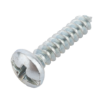 Paquete de 20 taquetes blancos  3/4" y 20 tornillos 8mm x 3/4" (1101-05002) - Image 4