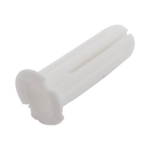 Paquete de 20 taquetes blancos  3/4" y 20 tornillos 8mm x 3/4" (1101-05002) - Image 6