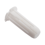 Paquete de 20 taquetes blancos  3/4" y 20 tornillos 8mm x 3/4" (1101-05002) - Image 7