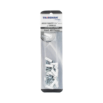 Paquete de 20 taquetes blancos  3/4" y 20 tornillos 8mm x 3/4" (1101-05002) - Image 8