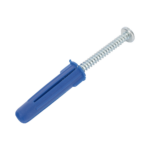 Paquete de 6 taquetes azul 2" y 6 tornillos 12mm x 2" (1105-05002) - Image 5