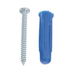 Paquete de 6 taquetes azul 2" y 6 tornillos 12mm x 2" (1105-05002) - Image 8
