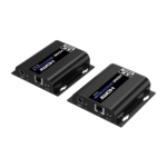 Kit extensor para distancias de hasta 200 metros | Resolución 4K @60Hz | Cat 6 | Conexión uno a uno y uno a muchos hasta 120 mts | Compatible con Switch gigabit | Control IR - Image 3