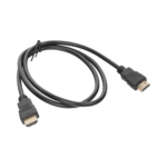 Cable HDMI de 1 Metro (3.28 pies) (High Speed) / Resoluci?n 4K / Soporta Canal de Retorno de Audio (ARC)/ Soporta 3D / Blindado para Reducir Interferencia / Chapado en Oro / Alta Resistencia y Durabilidad.