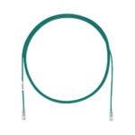 Cable de Parcheo TX6, UTP Cat6, Di?metro Reducido (28AWG), Color Verde, 2.13 Metros (7 Pies)