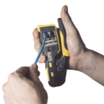 Ponchadora/Pelacables/Cortacables con Matraca para Conectores Pass-Thru RJ45 y Conectores Estándar RJ11/RJ12. - Image 7