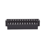 Organizador de Cables Horizontal PatchLink, Doble (Frontal y Posterior), Con Tapa Extendida, Para Rack de 19in, 2UR - Image 3