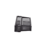 Organizador de Cables Horizontal PatchLink, Doble (Frontal y Posterior), Con Tapa Extendida, Para Rack de 19in, 2UR - Image 4