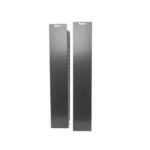 Organizador Vertical NetRunner, Doble (Frontal y Posterior), para Rack Abierto de 45 Unidades, 6.7in de Ancho, Color Negro