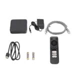 STB 4K Android con Google TV / Alto Rendimiento / Conexión Wi-Fi y por Cable / Control Remoto Bluetooth / Salida HDMI / Software de Gestion para ISP´s - Image 2