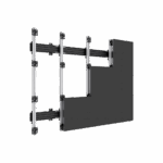 Accesorio_ Riel de Aluminio con longitud de  2380mm| Compatible con estructura para Videowall |  Diseño Modular |  Incluye Tapas de Riel - Image 5