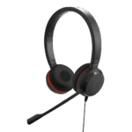 Jabra Evolve 20 DUO con Conexión USB C/A, Micrófono con Cancelación de Ruido de Ultima Generación, Configuración Plug and Play (4999-823-169) - Image 2