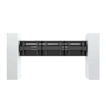 Accesorio_ Placa para Montaje doble de Pantallas Para Exhibicion de Pared a Pared| Dimensiones 225.2 mm x 126.2 mm x 95 mm - Image 4
