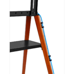 Soporte de TV Easel Studio TV Floor Stand | Compatible VESA 200x200 a 600x400 | Para Pantallas de hasta 75 Pulgadas | Capacidad de Peso 40 kg | Altura Ajustable 905-2590 mm | Incluye Cable Anti-Caída - Image 4