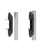 Accesorio_ Riel de Aluminio con longitud de  2380mm| Compatible con estructura para Videowall |  Diseño Modular |  Incluye Tapas de Riel - Image 4