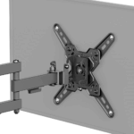 Soporte de Pared Articulado para Pantallas o Monitores | Compatibilidad VESA 75x75 - 200x200 / Hasta 43 Pulgadas | Capacidad Máxima de Carga 20 kg | Fabricado en Acero - Image 4