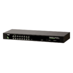 Switch KVM | 16 Puertos | Control 64-256 Computadoras | USB-PS/2 Dual Interface | Video 2048x1536 | Hotkey-OSD | Rack Mount 1U |ATEN VDS Technology