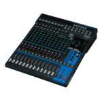 Mezcladora de Audio | 16 Canales | 10 Entradas de Micrófono | Entradas de Línea | Efectos | Interfaz USB