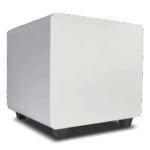 Subwoofer Activo de 10in | Diseño Down-Firing | 300W RMS | Recinto Sellado | Acabado Blanco