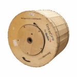 Carrete de 4 Kil?metros de Fibra ?ptica A?rea Mini Figura 8, G.652D, Monomodo de 6 Hilos, Exterior, Span 80, Loose Tube