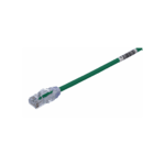Cable de Parcheo UTP Cat6A, CM/LSZH, Di?metro Reducido (28AWG), Color Verde, 6.1 Metros (20 Pies)