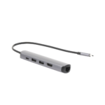 HUB USB-C (Docking Station) 5 en 1 | Ultra Delgado | 2 USB-A 3.1 a (5 Gbps) | HDMI 4K@60Hz | RJ45 (Gigabit Ethernet) | USB-C PD Carga Rápida 100W | Soporta OTG | Chips Inteligentes | Pequeño y Ligero | Caja de Aluminio. - Image 2