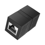 Acoplador (Extensor de Cable Ethernet RJ45 a RJ45) | 1000Mbps | Compatibilidad con Cat7 Cat6A Cat6 Cat5e | Compatible con POE | Ign?fugo | ABS
