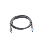 Cable USB-A a USB-C | 1 Metro | Carga y Sincronización de Datos | Carga Rápida 60W | Datos 5 Gbps | QC 3.0/2.0 | FPC | AFC | Protección Integrada | Duradero y Flexible| Caja ABS | Cubierta de TPE | Color Negro. - Image 4
