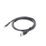 Cable USB-A a USB-C | 1 Metro | Carga y Sincronización de Datos | Carga Rápida 60W | Datos 5 Gbps | QC 3.0/2.0 | FPC | AFC | Protección Integrada | Duradero y Flexible| Caja ABS | Cubierta de TPE | Color Negro. - Image 5