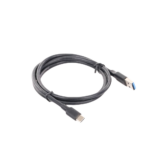 Cable USB-A a USB-C | 1 Metro | Carga y Sincronización de Datos | Carga Rápida 60W | Datos 5 Gbps | QC 3.0/2.0 | FPC | AFC | Protección Integrada | Duradero y Flexible| Caja ABS | Cubierta de TPE | Color Negro. - Image 6