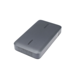 Power Bank de 20000mAh | 3 Salidas 100W Max. | USB-A + 2 USB-C | PD 3.0 | QC3.0 | FCP | SCP | Pantalla Inteligente | Carcasa Ignifuga | Color Gris | Incluye Cable USB de 50cm | Carga tu Laptop de Manera Segura. - Image 2