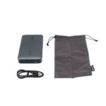 Power Bank de 20000mAh | 3 Salidas 100W Max. | USB-A + 2 USB-C | PD 3.0 | QC3.0 | FCP | SCP | Pantalla Inteligente | Carcasa Ignifuga | Color Gris | Incluye Cable USB de 50cm | Carga tu Laptop de Manera Segura. - Image 6
