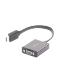 Adaptador HDMI a VGA / Resoluci?n 1080P / Audio 3.5mm / Con Puerto Micro USB para Alimentaci?n / Plug & Play / No Requiere Controlador / ABS / Flexible y Duradero - Image 4