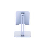 Soporte de Aluminio para IPad & Tablet | Plegable |Angulo Ajustable de 180° y 270° | Base Antideslizante | Protección  de Silicona | Amplia Compatibilidad con dispositivos de 7.9'' a 12.9'' | Aluminio Solido | Color Gris - Image 2