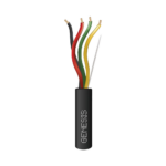 Carrete de Cable 305 Metros (1000 Pies) / 4 x 18 AWG / Cable Direct Burial / Para Uso en Intemperie / Uso en Aplicaciones en Sistemas de Detecci?n de Incendio, Sistemas de Evacuaci?n, Control de Acceso