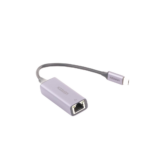 Adaptador de Red USB-C 3.1 (5 Gbps) a RJ45 | Thunderbolt 3 | Admite 10/100/1000 Mbps |  Chip Inteligente | Amplia Compatibilidad | Caja de Aluminio | Longitud del cable 10 cm. - Image 5