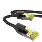 Cable Ethernet Cat7 CLASS F/FTP Redondo con Malla de Nylon 2 Metros (6.56 Pies) - Image 2