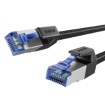 Cable Ethernet Cat8 CLASS F/FTP Redondo con Malla de Nylon 2 Metros (6.56 Pies) - Image 2