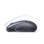 Mouse Inalámbrico 2.4G 800/1200/1600/2400 DPI | Función de 3 botones | Alcance 10m | Silencioso |  Ergonómico | Anti-caída y Anti-interferencias | Batería Alcalina AA incluida  | Midnight Blue. - Image 5