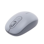Mouse Inalámbrico 2.4G 800/1200/1600/2400 DPI | Función de 3 botones | Alcance 10m | Silencioso |  Ergonómico | Anti-caída y Anti-interferencias | Batería Alcalina AA incluida  | Color Grey. - Image 4