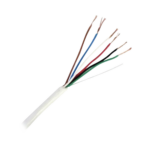 Bobina de Cable de 152 Metros (500 Pies) de 6 x 20 AWG / Blindado / Color Blanco / Aplicaciones en Control de Acceso, Audio e Instrumentaci?n