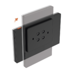 Pantalla Inalámbrica / Con Batería Recargable 4600mAh / Wi-Fi / Ideal Para Escritorio o Pared  / Vista en Vivo de Cámaras EZVIZ / Compatible con Videoportero CS-HP7  para ver Cámara y Apertura Remota  / Audio de Dos Vías - Image 3