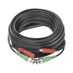 Cable Coaxial (BNC RG59) + Alimentaci?n / SIAMES / 10 Metros (32.81 Pies) / Aleaci?n Cobre + Aluminio CCA / Para C?maras 4K / Uso Interior y Exterior