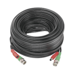 Cable Coaxial (BNC RG59) + Alimentaci?n / SIAMES / 20 Metros (65.62 Pies) / Aleaci?n Cobre + Aluminio CCA / Para C?maras 4K / Uso Interior y Exterior