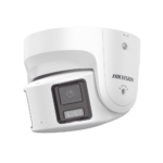 [PROTECCIÓN ACTIVA] Turret IP Panorámica 8 Megapixel / 180° / Imagen a Color 24/7 / PoE / WDR 130° / IP67 / ACUSENSE / Protección Activa (Luz Estroboscópica y Alarma Audible) / MicroSD