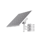 Kit Solar de alimentación / Panel Solar / Batería de Respaldo de Litio 360 Wh / 2 Salidas de 12 Vcd / Accesorios de Instalación / Uso en Exterior IP66