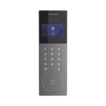 Videoportero IP Multiapartamento con Reconocimiento Facial / Llamada a App HikConnect (requiere monitor) / Protección IP65 / Apertura por Rostro, Tarjeta o App
