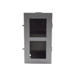 Base de 2 Espacios para EMPOTRAR Módulos de Videoporteros Hikvision
