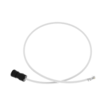 Cable de Conexi?n en Campo Jack a Plug RJ45, Categor?a 6A, CMP (Plenum), 1 Metro (3.28 Pies), Color Blanco